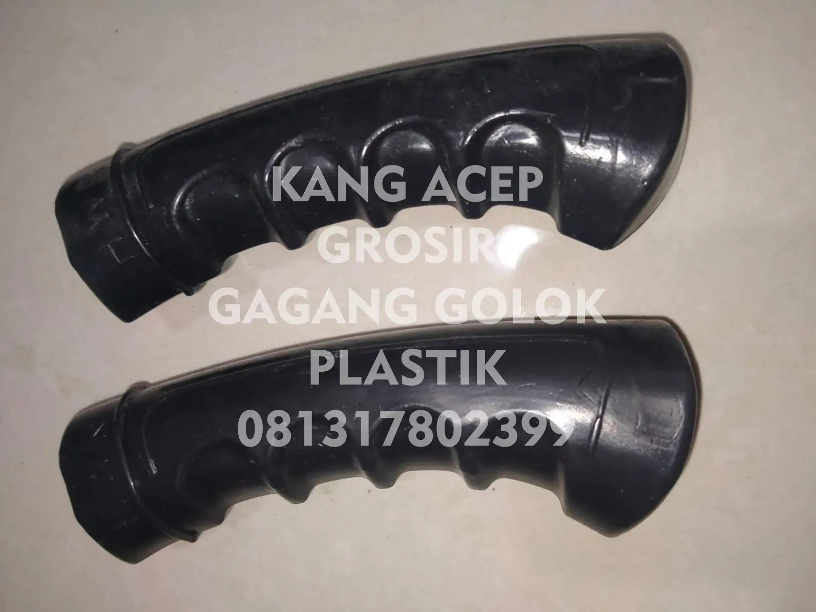 Grosir Gagang Golok Plastik di Cianjur Model Tapak Hitam