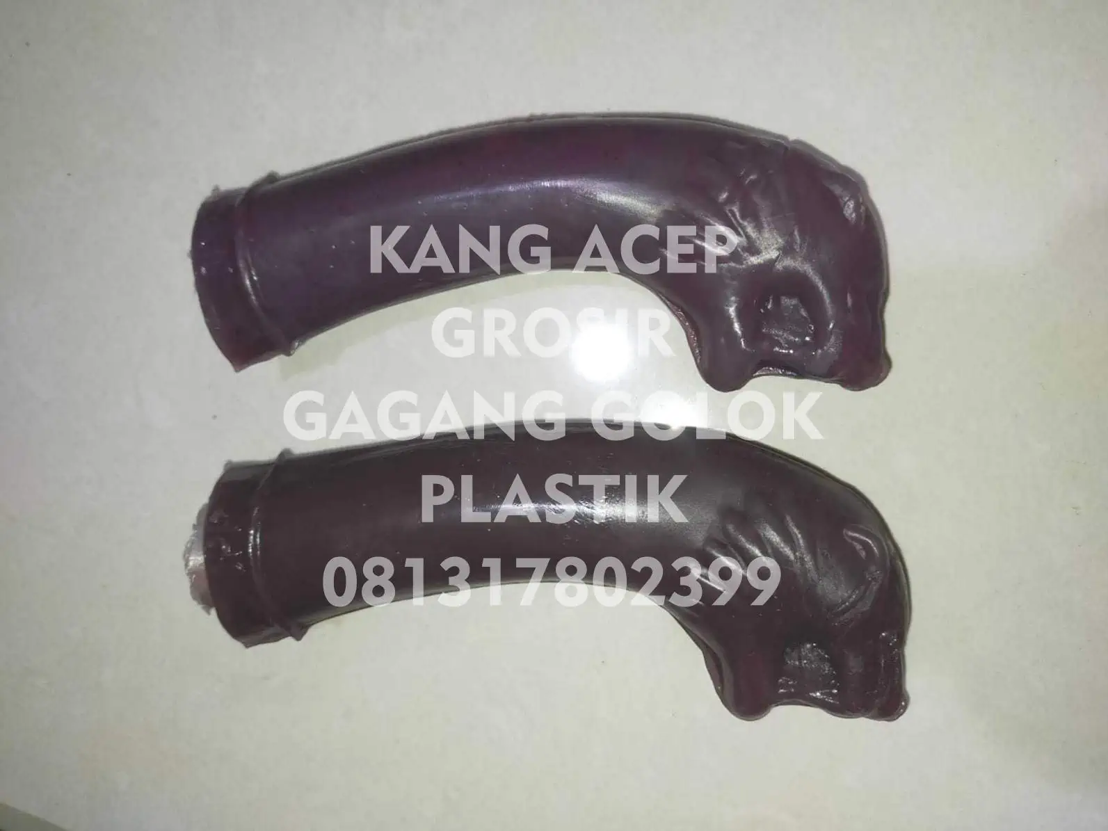 Jual Grosir Gagang Golok Plastik di Cianjur Model Kepala Singa Coklat